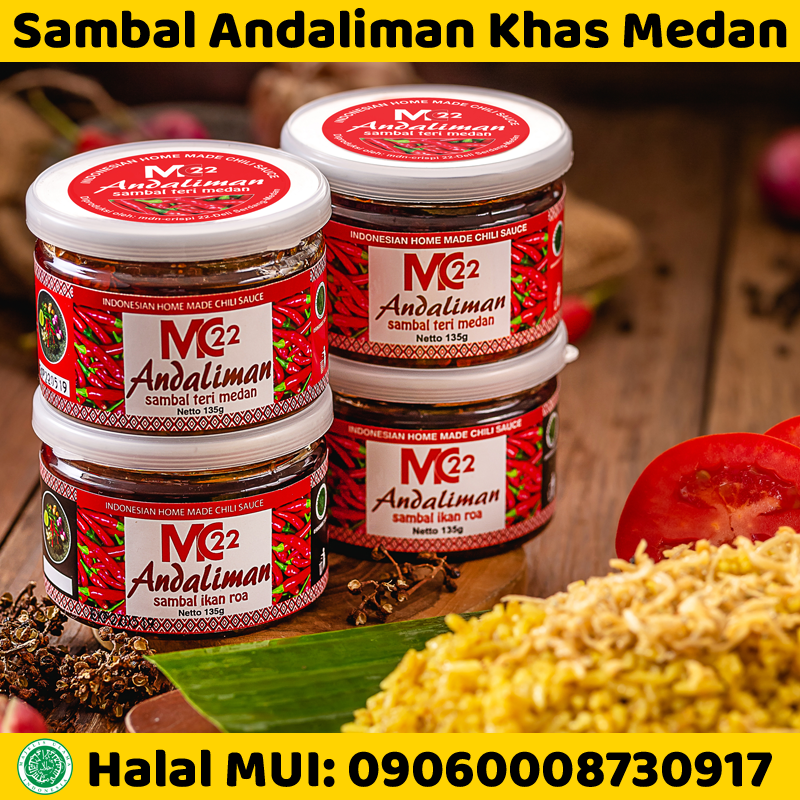 Sambal Andaliman Batak, Asli Medan Sumatera Utara, Pedas Itir-Itir - Ikan Teri Medan