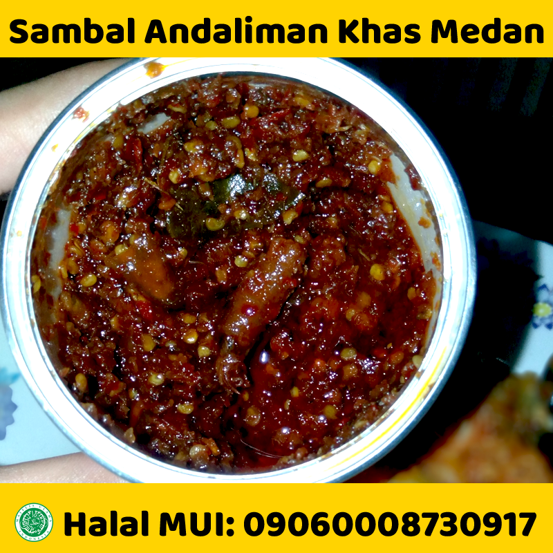 Sambal Andaliman Batak, Asli Medan Sumatera Utara, Pedas Itir-Itir - Ikan Teri Medan